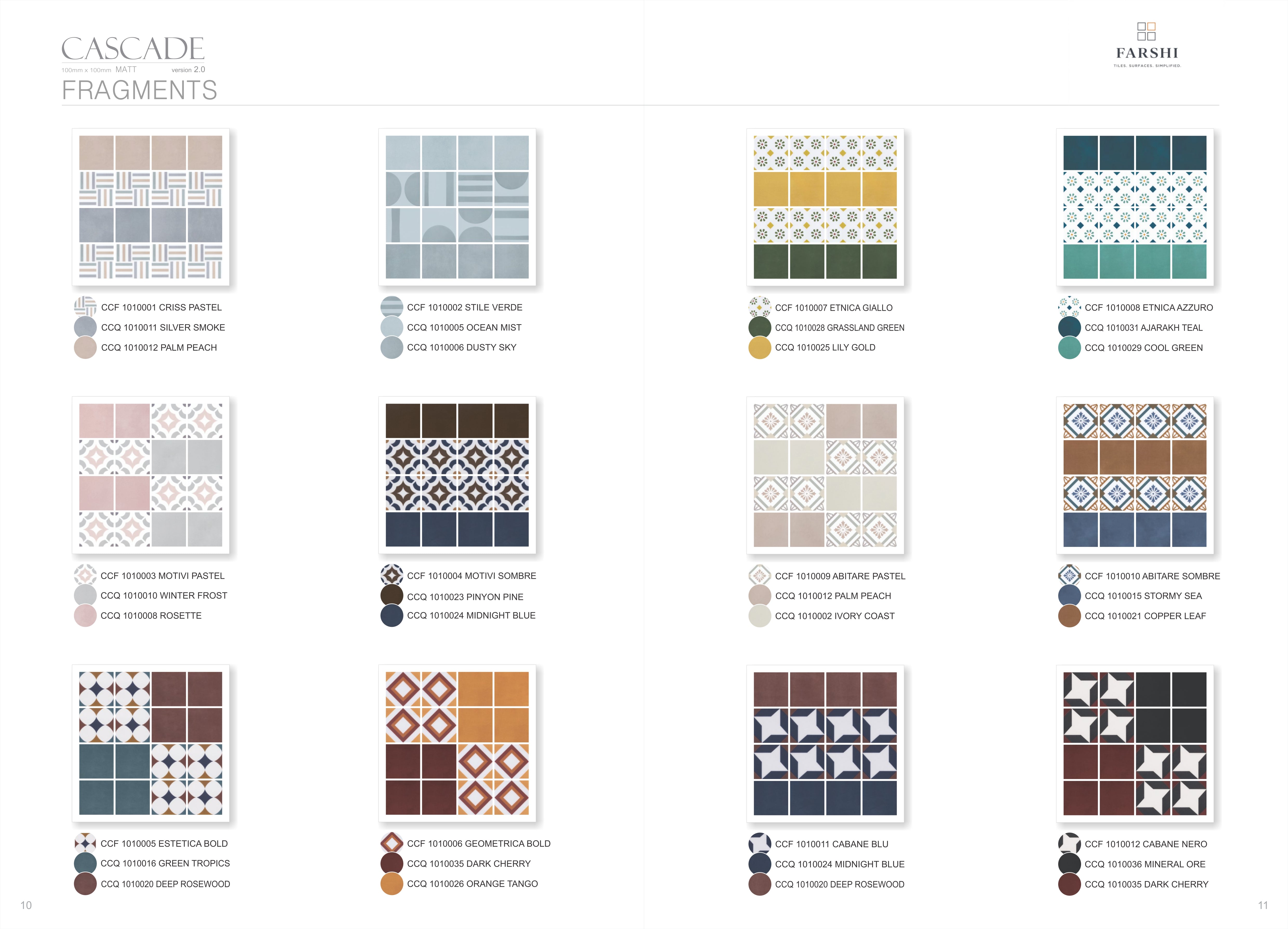 Cascade Square Collection 2.0