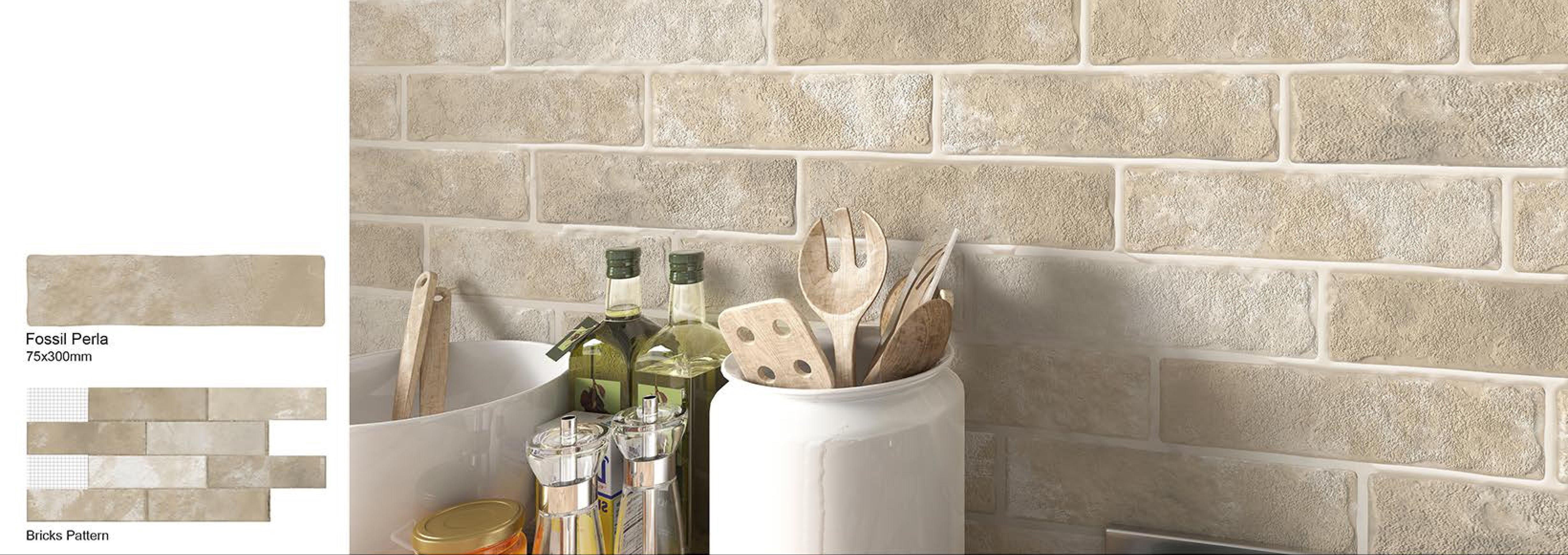 FOSSIL BRICKS- TERRACOTTA