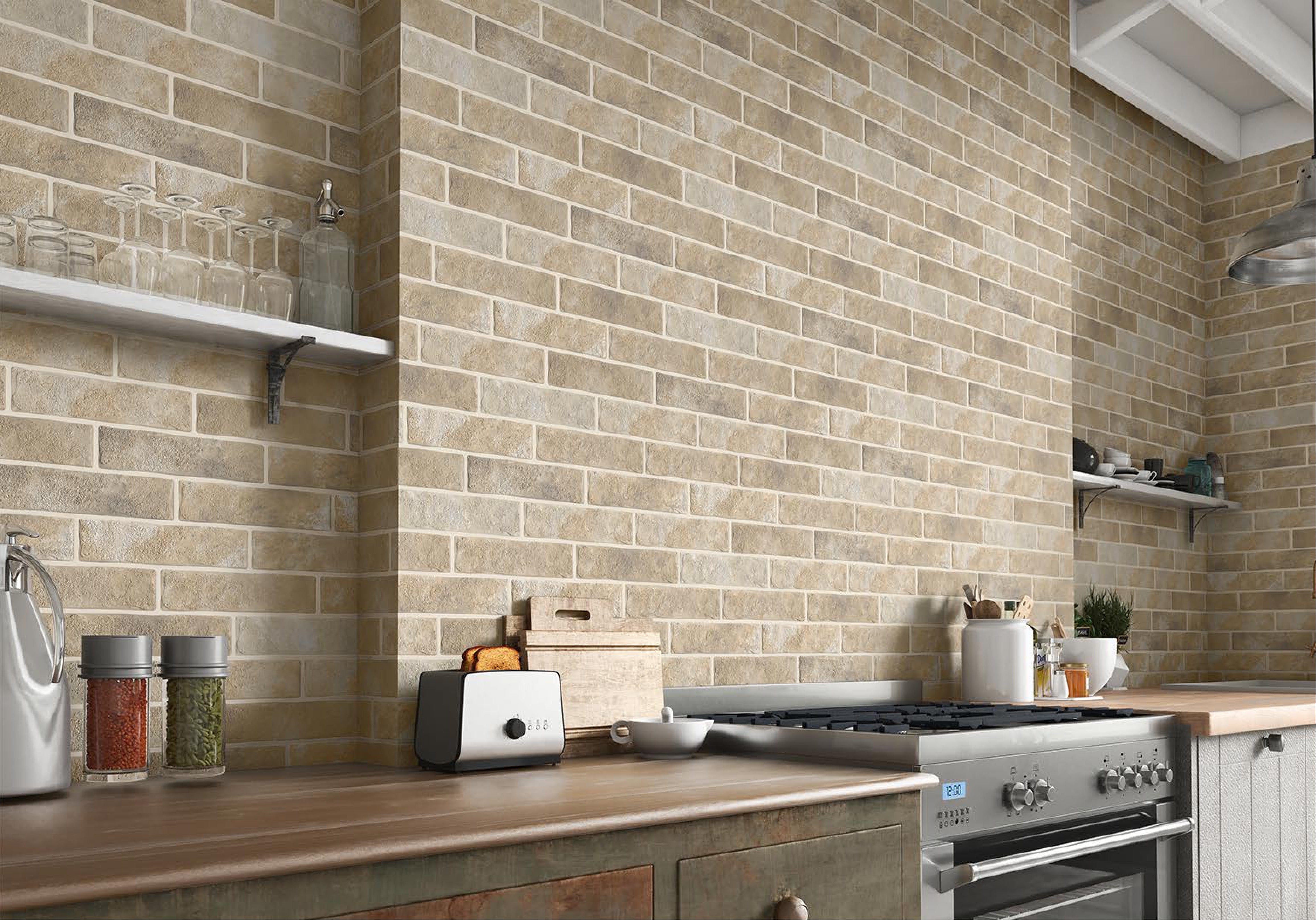 FOSSIL BRICKS- TERRACOTTA