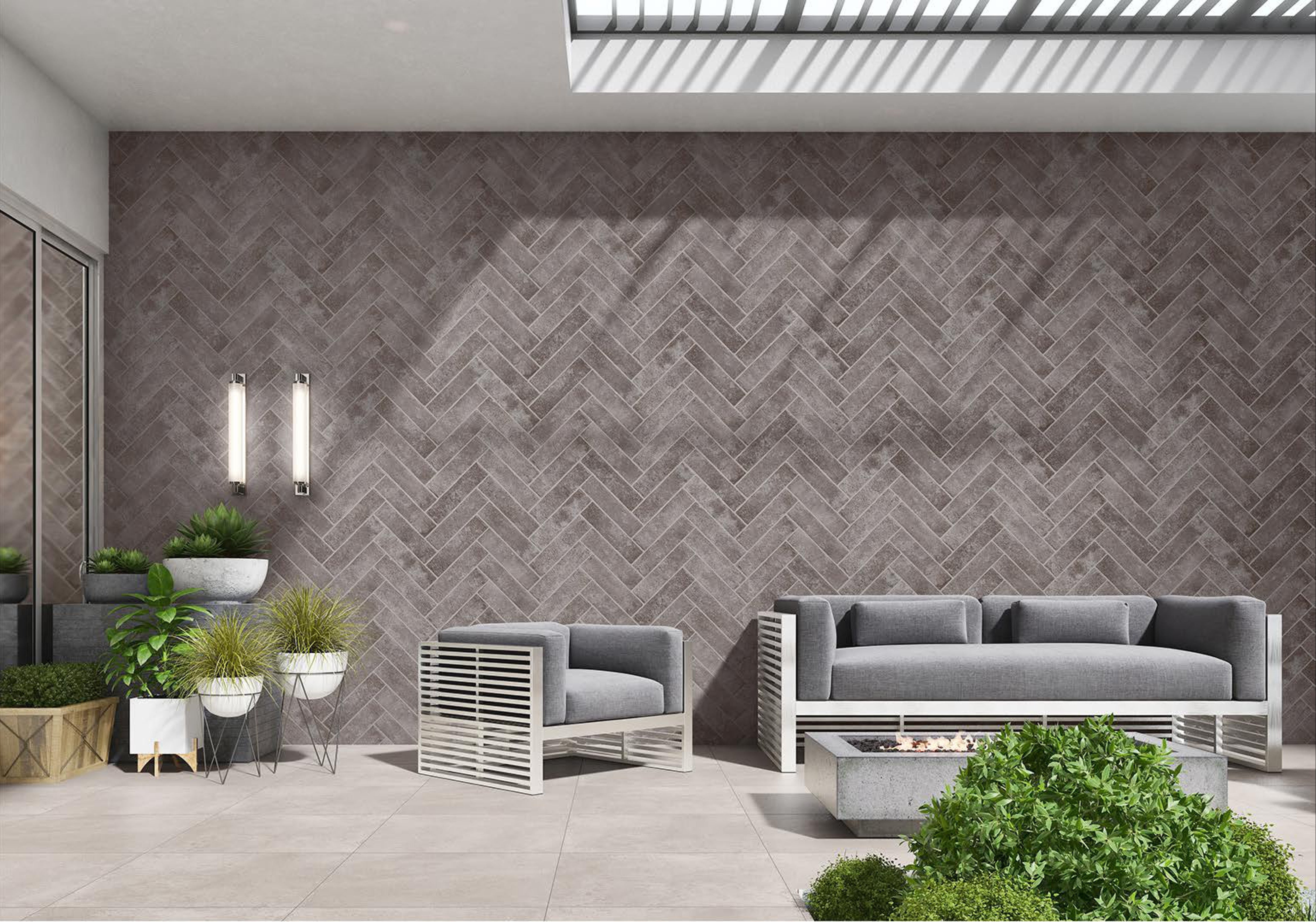 FOSSIL BRICKS- TERRACOTTA