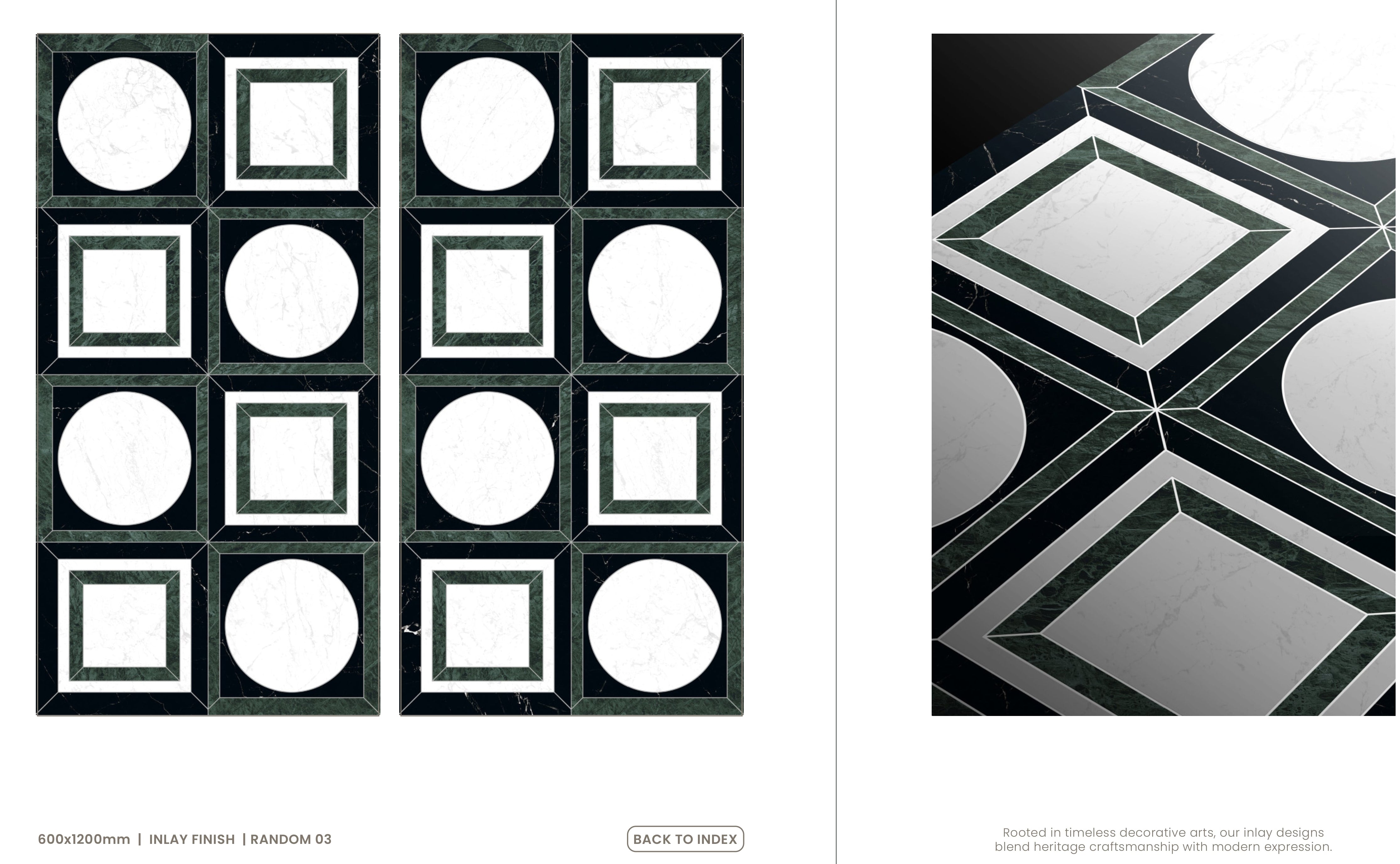 CLASSIC INLAY- MARBLEA