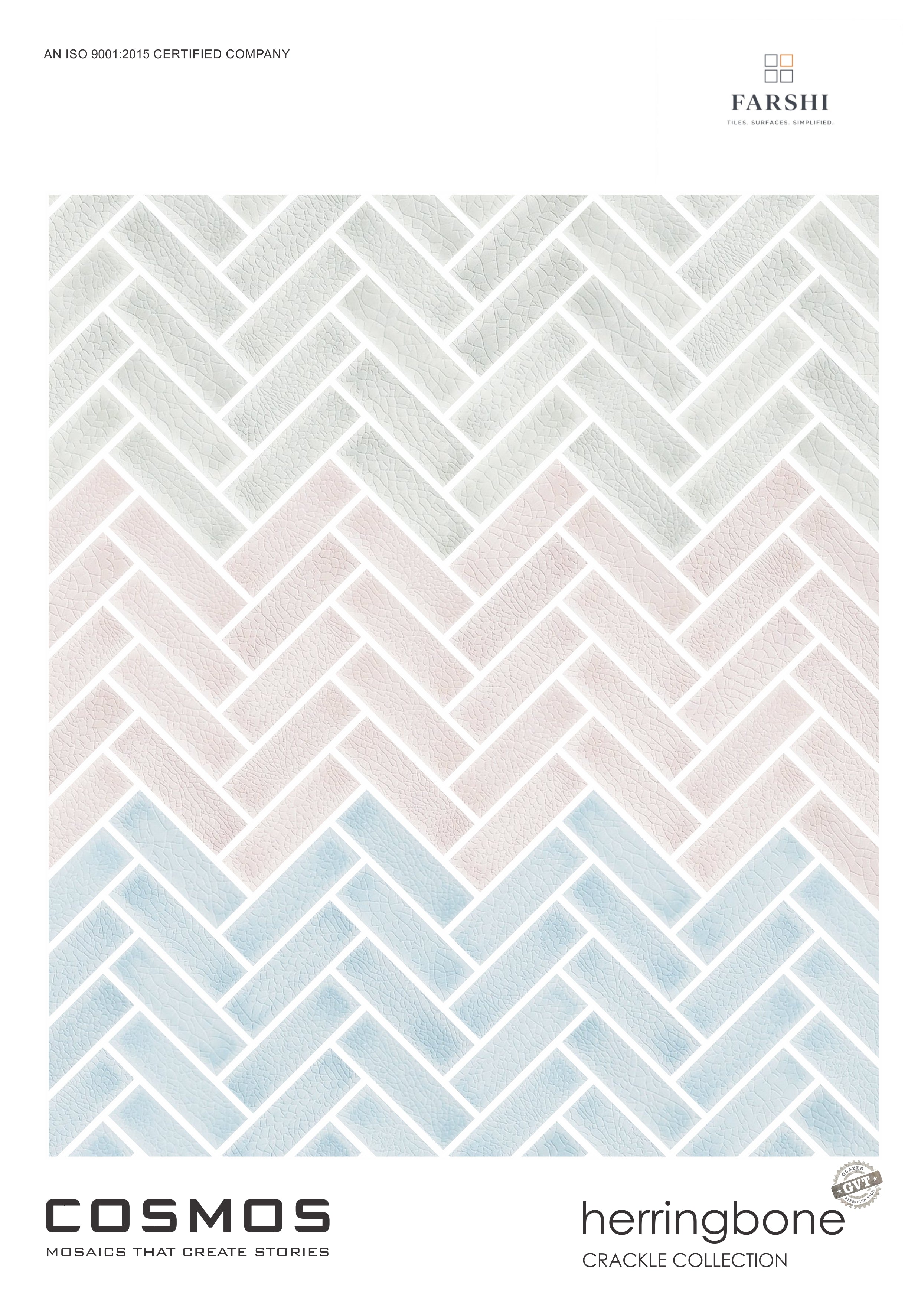Cosmos Herringbone Series 319x287 MM