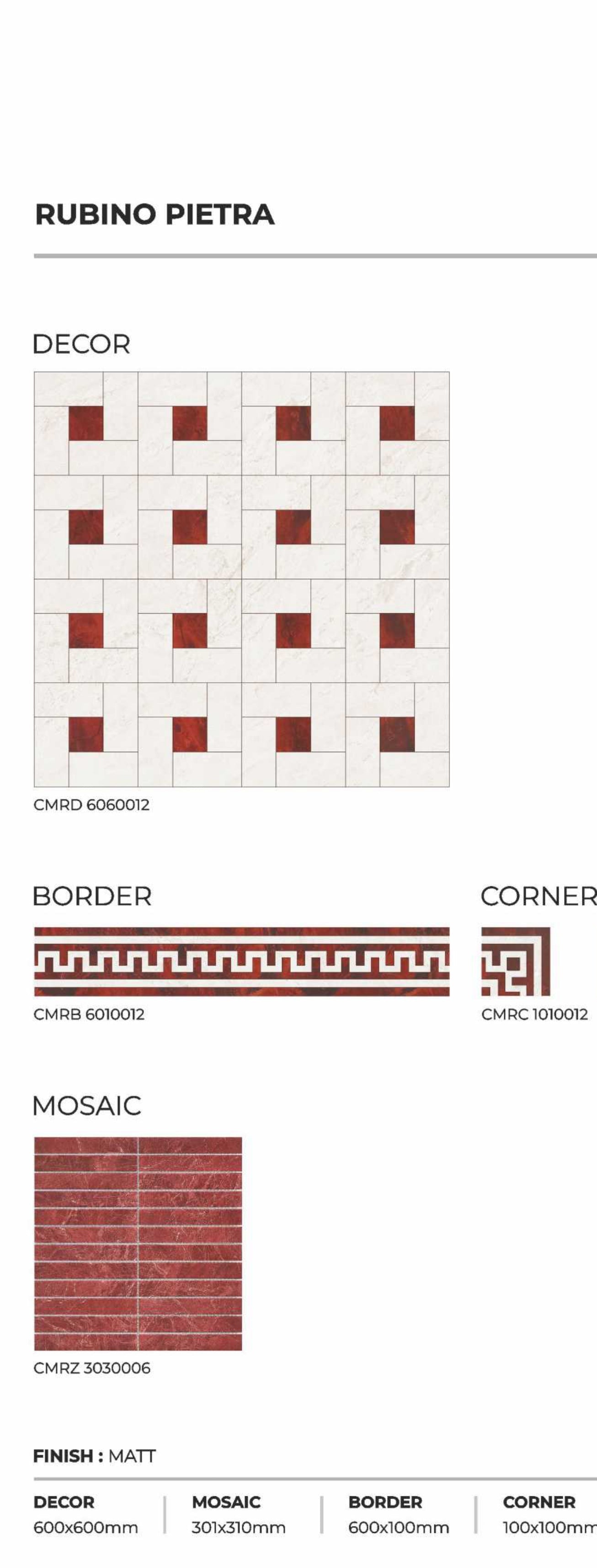 MARBELLA FLOORS- DECOR INLAY