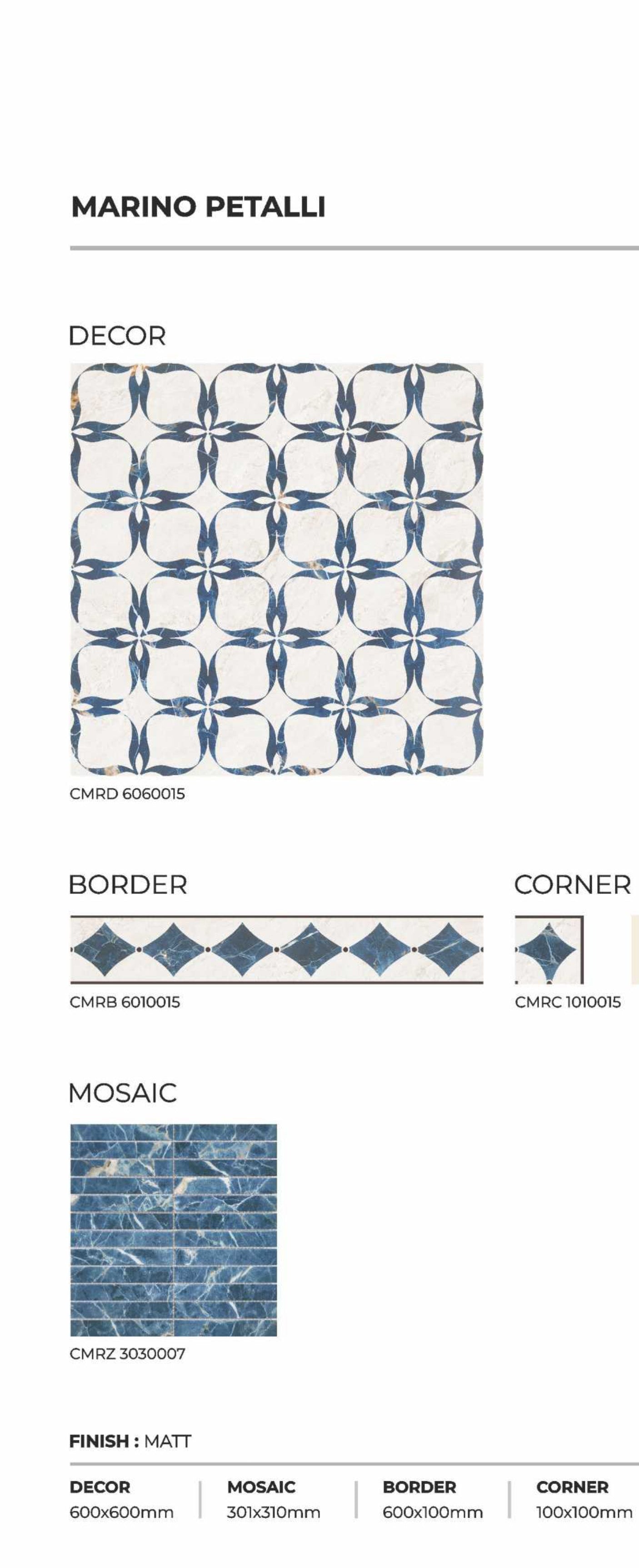 MARBELLA FLOORS- DECOR INLAY