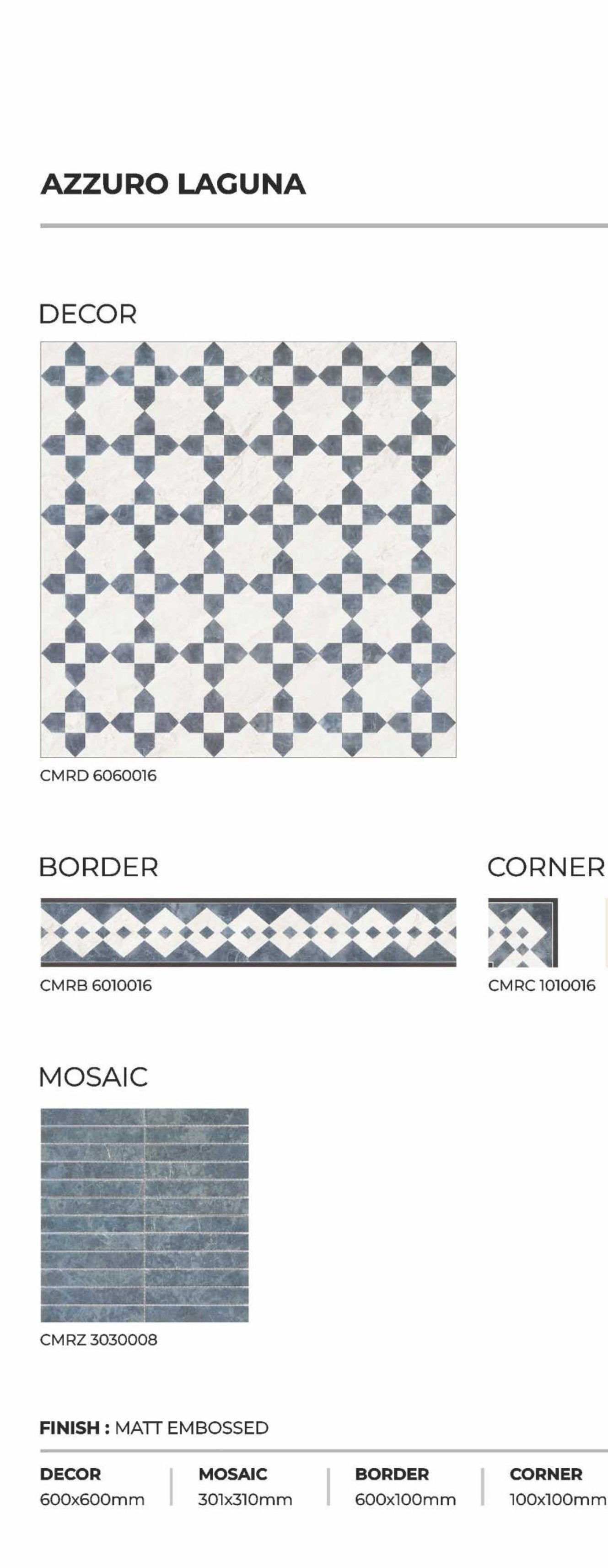 MARBELLA FLOORS- DECOR INLAY